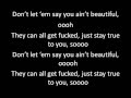 Eminem-Beautiful (Lyrics)