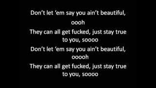 Eminem-Beautiful (Lyrics)