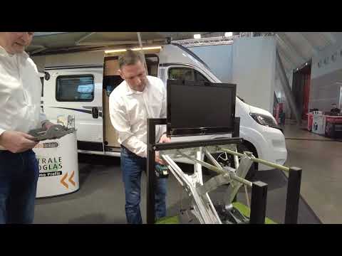 CMT 2023 | Besuch bei Zentrale Autoglas | Stabiler Fuß für Wohnwagen und Wohnmobile für Stützen