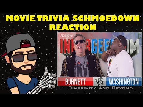 Robert Meyer Burnett VS Jay Washington - Movie Trivia Schmoedown Reaction