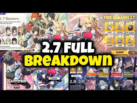 ZZZ 2.7 EVERYTHING WE KNOW — Nangong Yu, Cissia, Banner & Releases