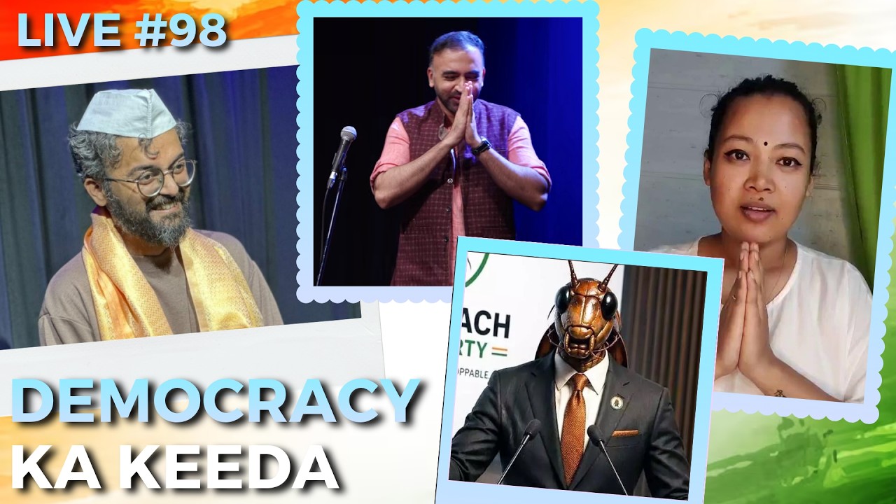 Live Satsang 98 | Democracy Ka Keeda | Punit Pania