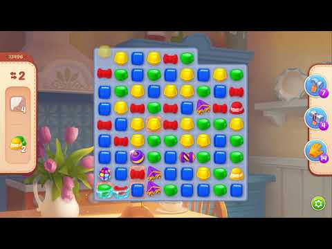 Homescapes Level 13496 No Boosters Gameplay #Bubunka