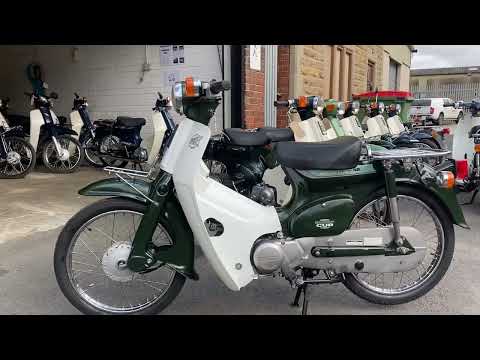 1993 Honda C50 forest green ref 8673