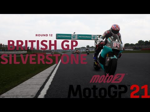 MotoGP 21 PS5 Gameplay | Career Mode Part 22, Moto2 Round 12 Silverstone GP.