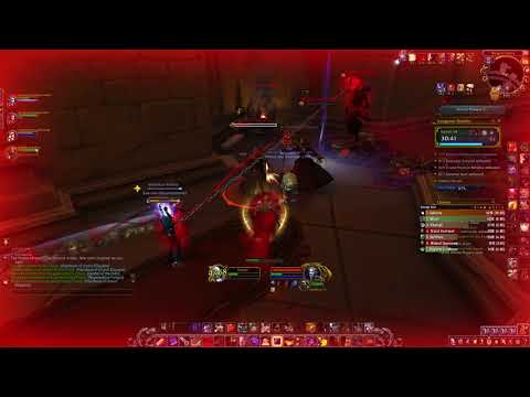 WoW Shadowlands 9.1.0 arms warrior pve Sanguine Depths Mythic +14 2