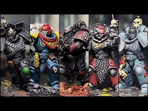 Kitbashing Successor Chapters of the Shattered Legions | Warhammer 40k Obscure Lore