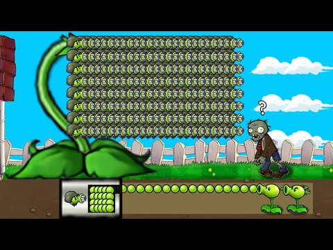 Strongest Fusion Plant. 355 Plants Vs. Zombies PvZ Plus pvz funny moments