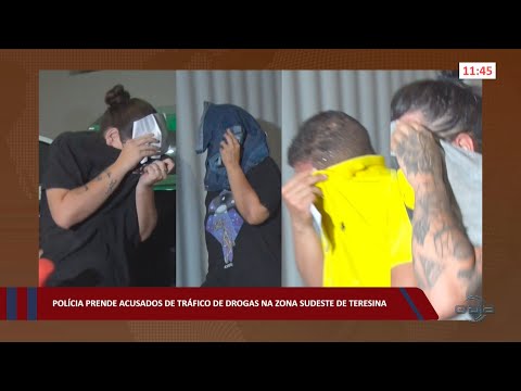 Polícia prende acusados de tráfico de drogas na zona sudeste de Teresina 19 09 2022