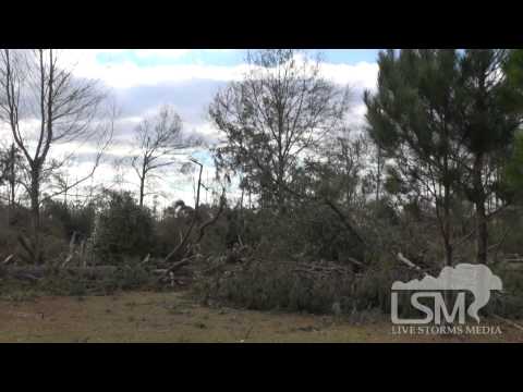 12-24-14 Amite City, Louisiana Tornado Damage
