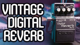 ギター BOSS RV-2 Boss RV-2 Digital Reverb (The Japanese Pedal Show) - YouTube