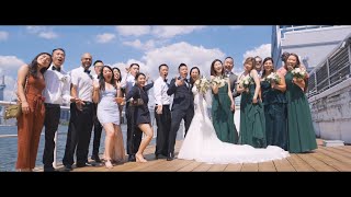 Stella + Johann | 2020 Toronto Wedding Videographer from Cabana Waterfront Patio