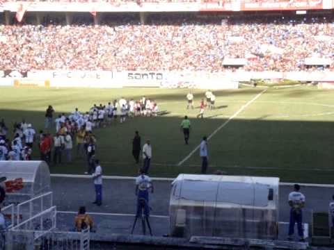 Entrada do Santa Cruz contra o Guarany de Sobral-CE 05-09-2010 011.mpg