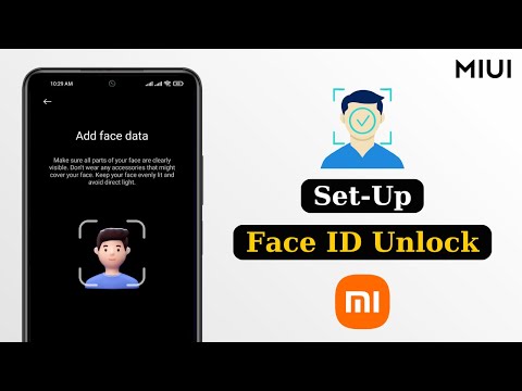 How To Set Up Face ID On Xiaomi Redmi Phone | Xiaomi/Redmi/POCO Face ID Lock