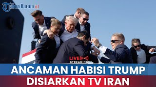 Download lagu 🔵Ancaman Pembunuhan Trump Disiarkan TV Iran Kala AS Siaga Serang Teheran! Tampilkan Penembakan 2024 mp3