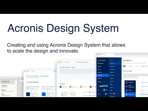 Vue.js for Acronis - Acronis Design System & UI Kit Architecture