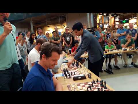 Norway  chess  2018 simultan sjakk