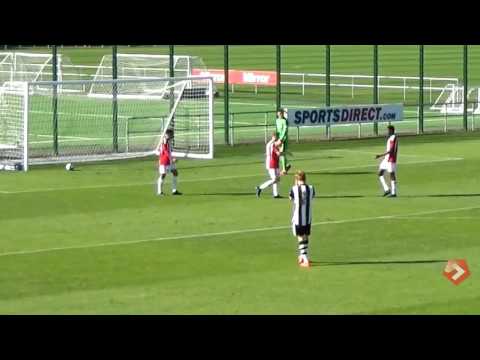 Newcastle 0-2 Blades U23s - goals