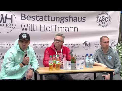 Pressekonferenz ASC 09 - SF Lotte