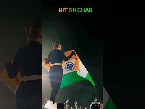 DJ Nina Suerte waving our Indian Flag at Incandescence'2023🇮🇳