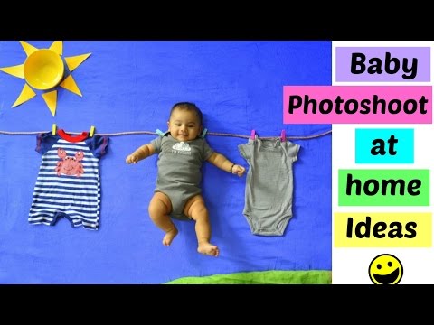 Baby Photoshoot at Home Ideas: You will love this !!