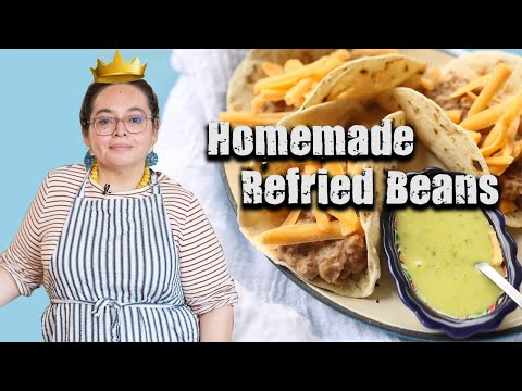 Abuelas Refried Beans | Tex-Mex Queen