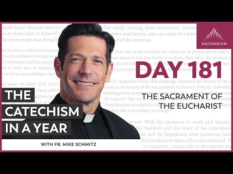 Day 181: The Sacrament of the Eucharist — The Catechism in a Year (with Fr. Mike Schmitz)