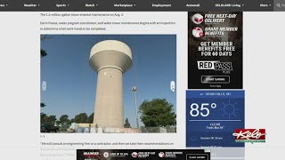 Maintenance begins on 1,500,000-gallon Sioux Falls water tower
