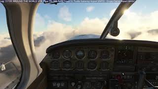 Leg: 11/133 | WORLD TOUR VFR, Piper PA-28R, Tuxtla Gutierrez MMTG - Grupo Carnol MHGC