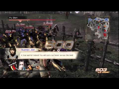 Jin Story Mode Stage 2-4 2nd Shu Invasion - Part 1 Dynasty Warriors 7 HD