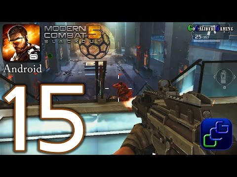 Modern Combat 5: Blackout Android Walkthrough - Part 15 - Chapter 6: Gilman HQ - Spec Ops