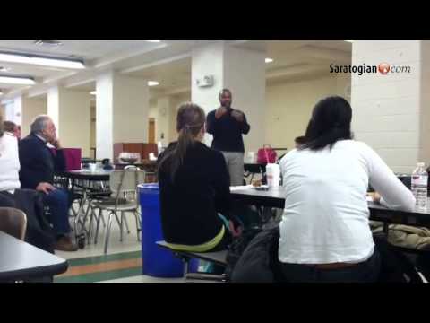 Shen Super. L. Oliver Robinson Sat. discussing Common Core Standrds Sat. at his Community Conversati