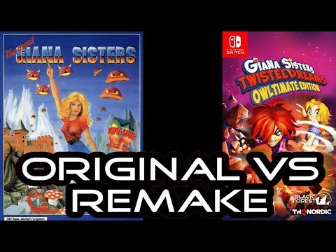 Original vs Remake : Great Giana Sisters
