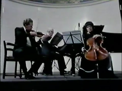 Richter, Kagan & Gutman play Shostakovich Piano Trio no. 2 - video 1984