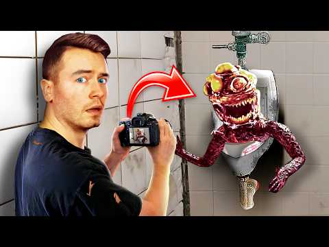 Ein MONSTER ist in der BAHNHOFS TOILETTE... (HILFE)