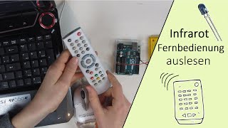 Signale einer IR Fernbedienung am Arduino auslesen | Arduino Tutorial