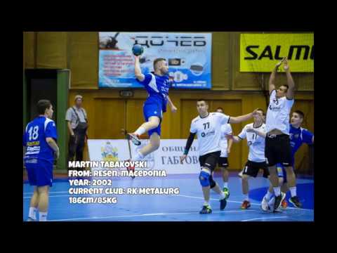 Hanball player |LEFT-CENTER BACK| - Martin Tabakovski (HC Metalurg)