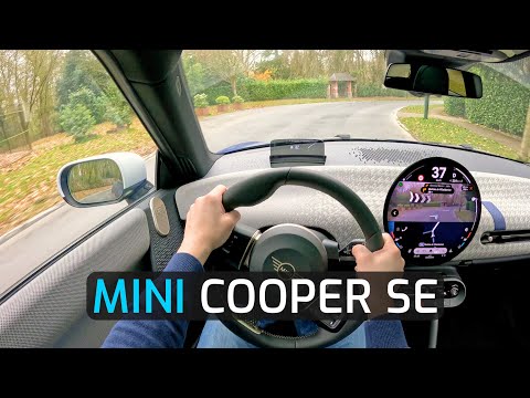 2025 MINI COOPER SE ELECTRIC 218 HP POV TEST DRIVE