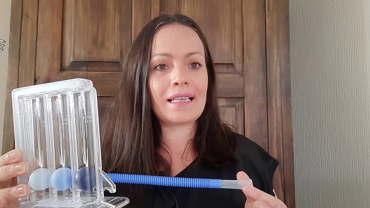 Que es como se utiliza y para que sirve un Espirómetro incentivo!!