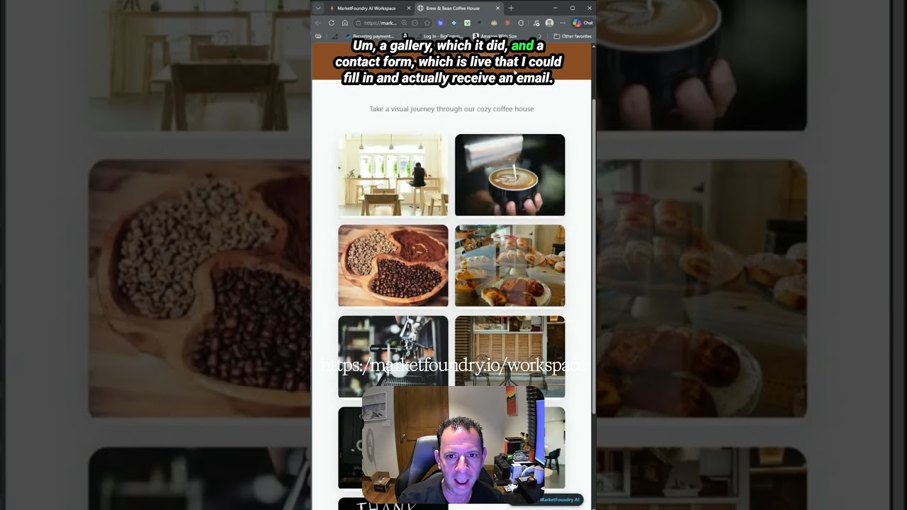 I built a live published website in 30 seconds by typing one sentence