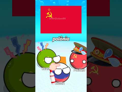 Transformando o Branco das Bandeiras em Vermelho #countryballs