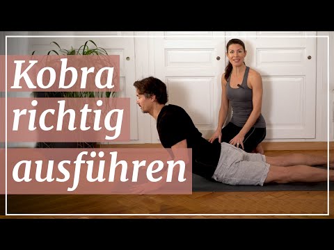 Yogaübung für eine bessere Haltung - Die Kobra richtig ausführen (auch für Anfänger) | SOMA Institut