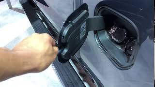 GMC Denali Pickup - How to Open Fuel Door