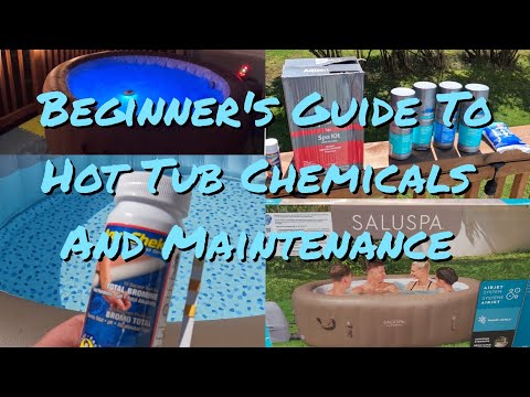 How To Maintain An Inflatable Spa Hot Tub Chemicals And Maintenance