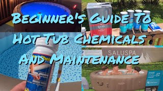 How To Maintain An Inflatable Spa Hot Tub Chemicals And Maintenance