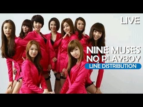Nine Muses - No Playboy Live (Line Distribution)