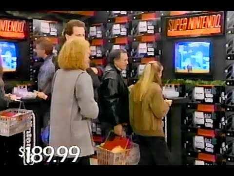K-Mart Super Nintendo Commercial (1991)