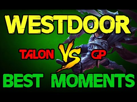 Westdoor as Talon vs Gangplank | BEST MOMENTS