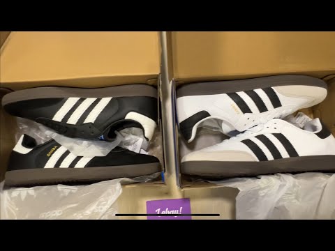 Adidas Samba Black White Gum (Grade 8A) product video