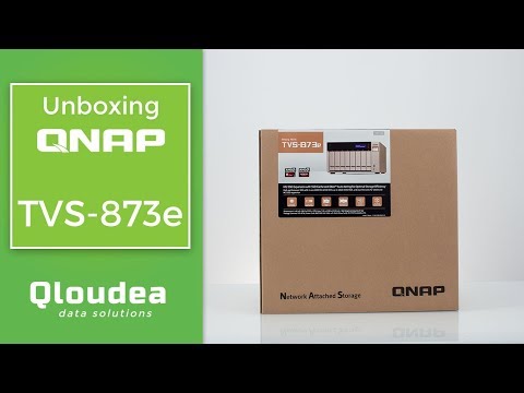 Unboxing QNAP TVS-873e - Servidor multimedia de 8 bahías con expansion PCIe